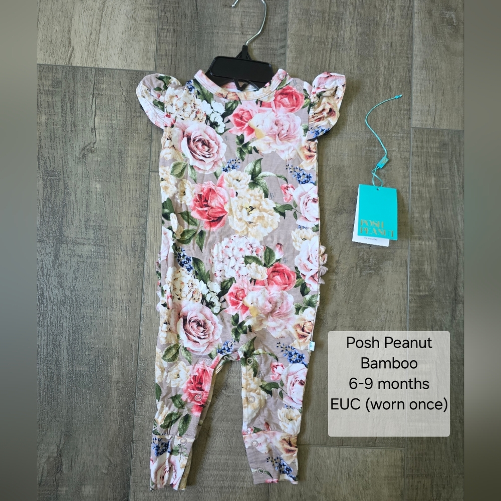 Floral Baby Romper